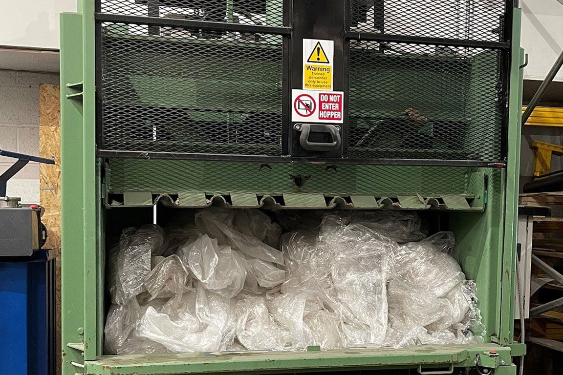 Used waste balers proving a hit