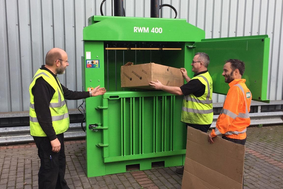 Waste balers and the waste handling jigsaw