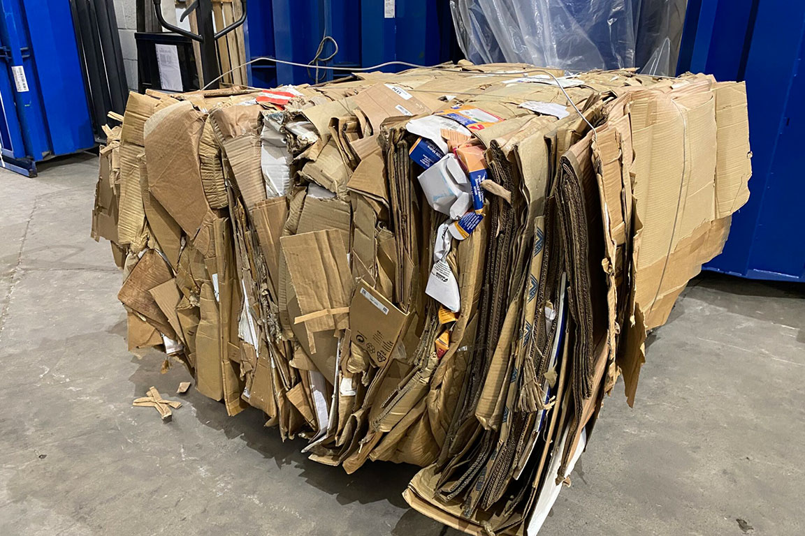 Five benefits of cardboard baling